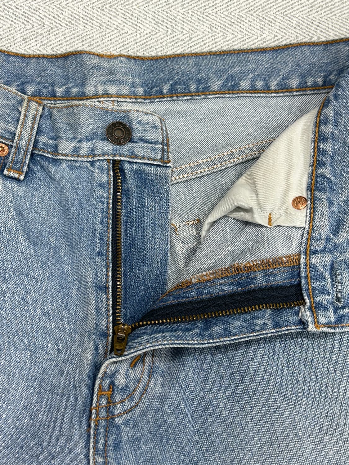 90s 리바이스 Levis 508 레귤러 데님 팬츠 33인치 상품이미지6