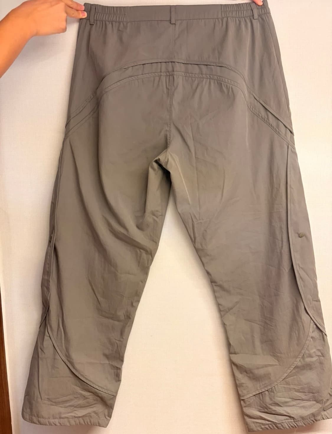 산산기어 테이프드 팬츠 머드 카키 - 23SS (실리카겔 cd 포함) 상품이미지3