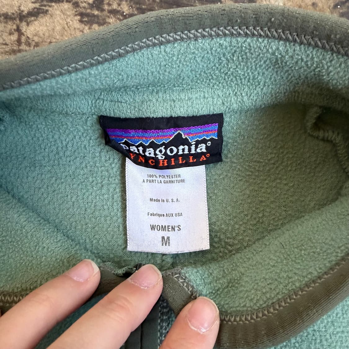 파타고니아 친칠라 쿼터집 민트컬러 상품이미지4
