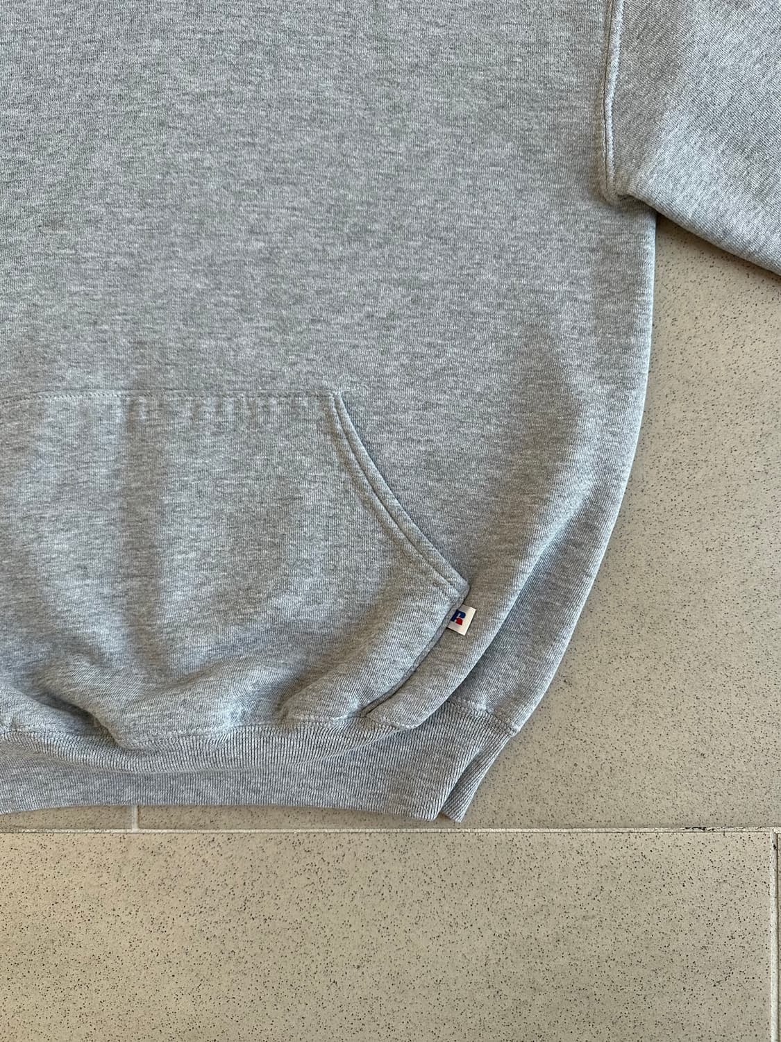 90s 빈티지 러셀 후드 그레이 M 상품이미지3