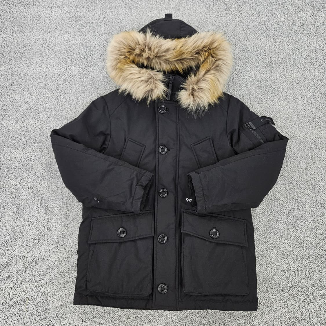 [S] 커버낫 덕다운 야상 패딩 점퍼 1110J1 상품이미지1