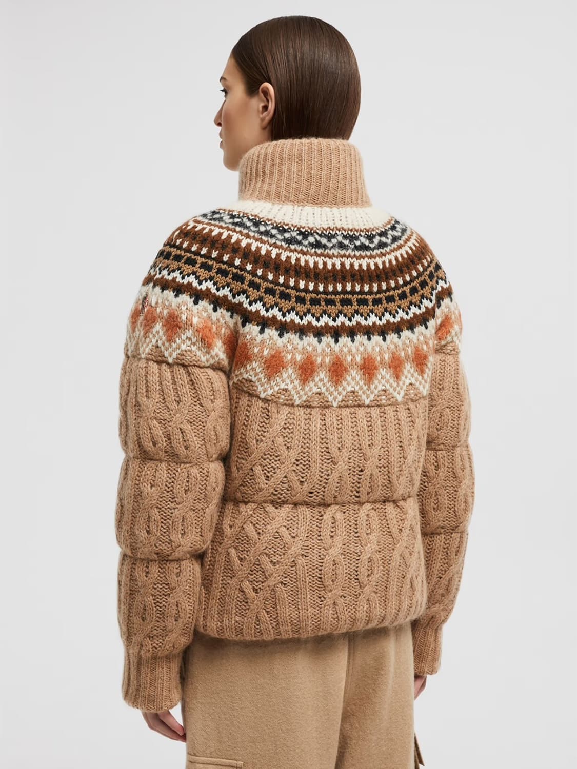 [S] 몽클레어 그레노블 와그레인(Wagrain) 니트 다운 상품이미지1