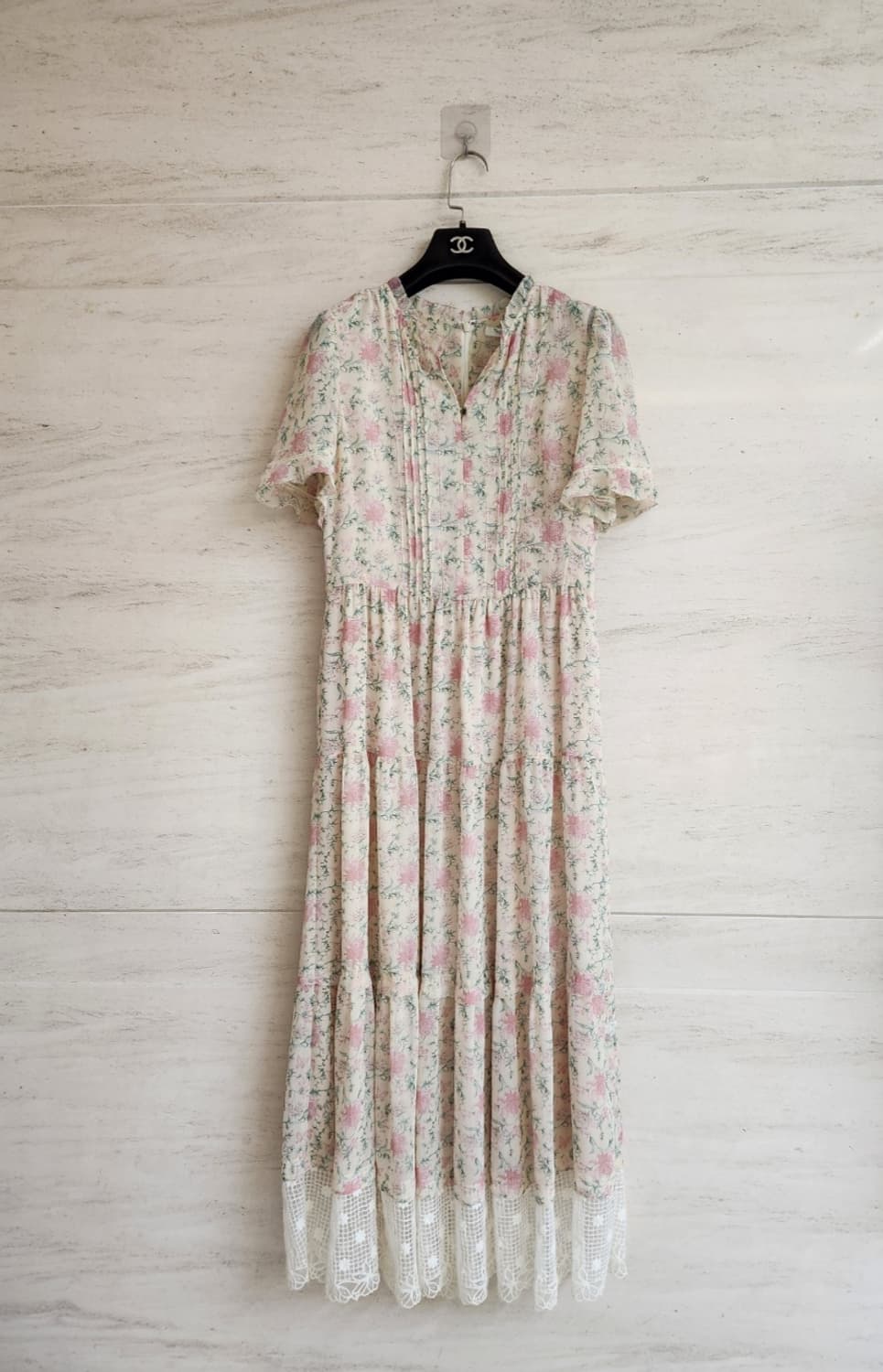 써스데이아일랜드 레이스 포인트 롱원피스 S사이즈 상품이미지5