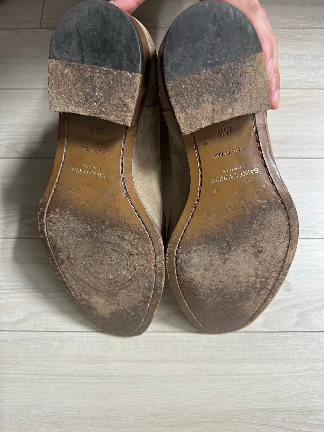 생로랑 스웨이드 부츠 40.5 상품이미지4