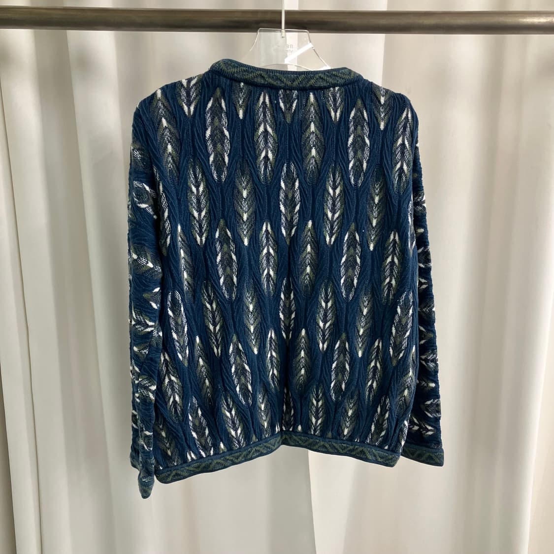 COOGI 쿠지 3D 케이블 니트 스웨터 S 상품이미지2