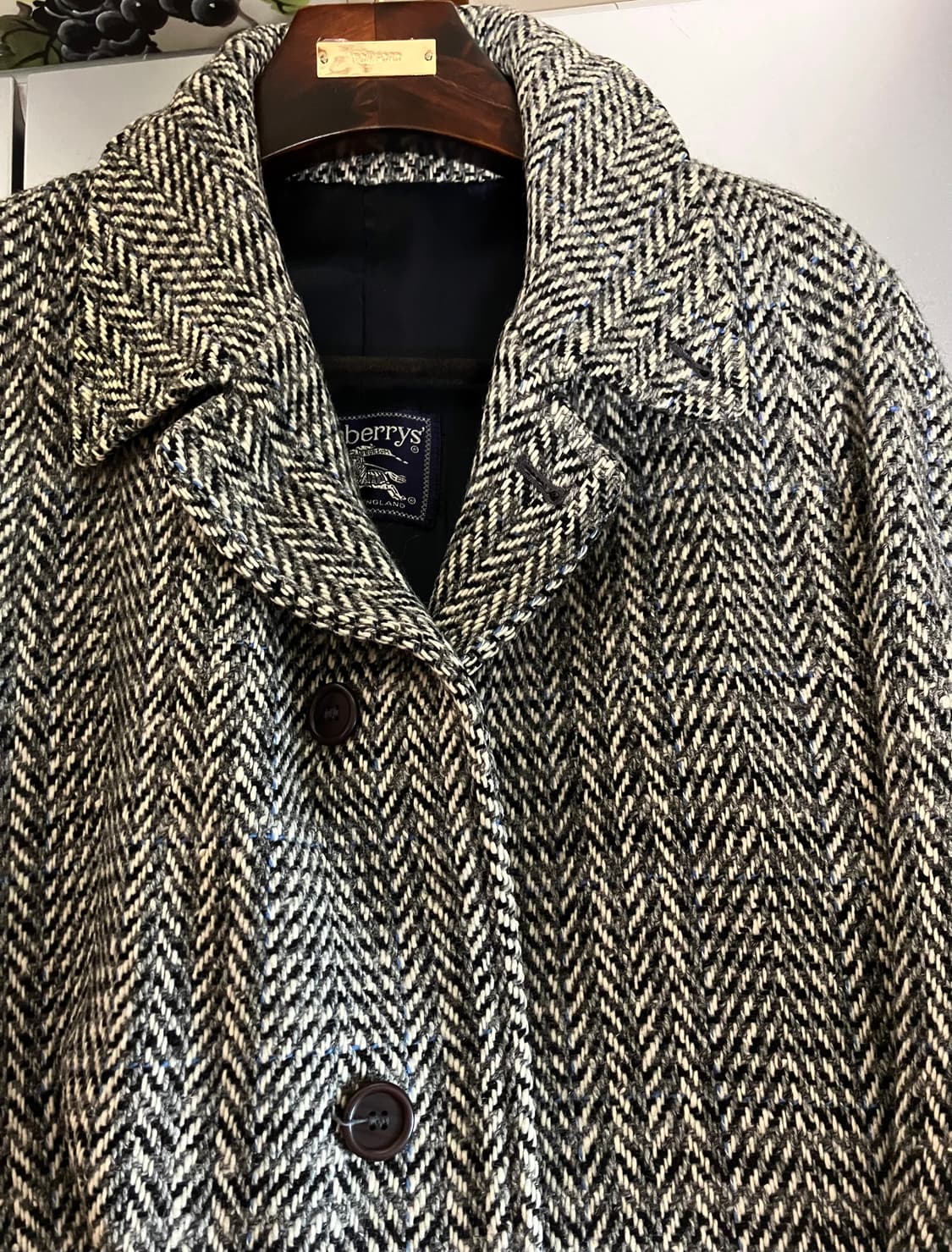 버버리 아이리쉬 트위드 코트 상품이미지10