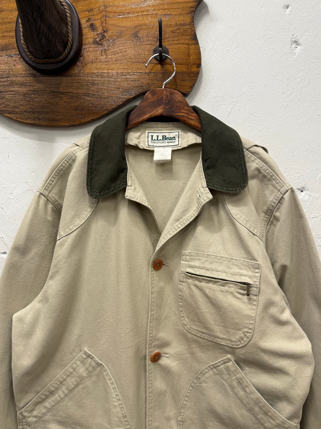 L) 70-80s USA L.L.Bean Cotton Field Jack 상품이미지3