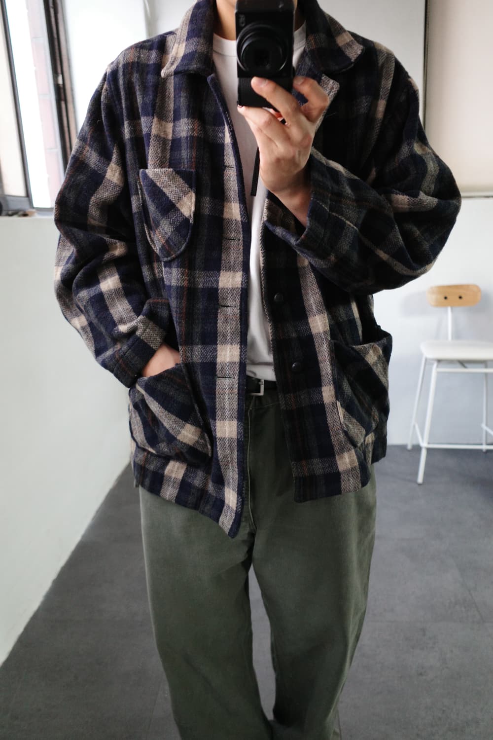 어 코우즈 데 가르송 울 자켓 상품이미지3