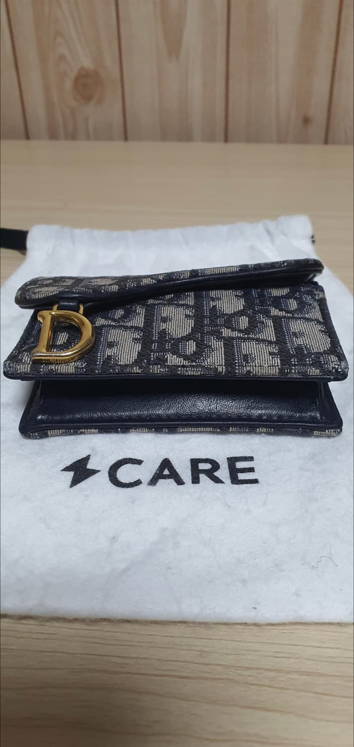 디올 오블리크 새들 지갑/카드지갑 정품A급(감정O) 상품이미지8