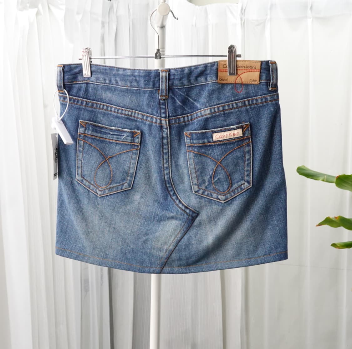 Calvin Klein Jeans 빈티지 데님스커트 1872 상품이미지3