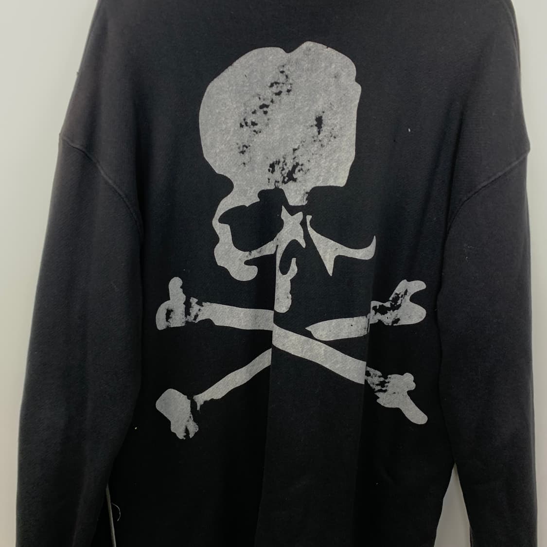 마스터마인드 월드 빈티지 디테일 블랙 맨투맨  상품이미지6