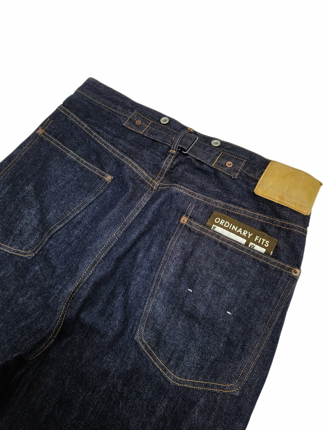 오디너리 핏츠 119 와이드 데님 팬츠 상품이미지1