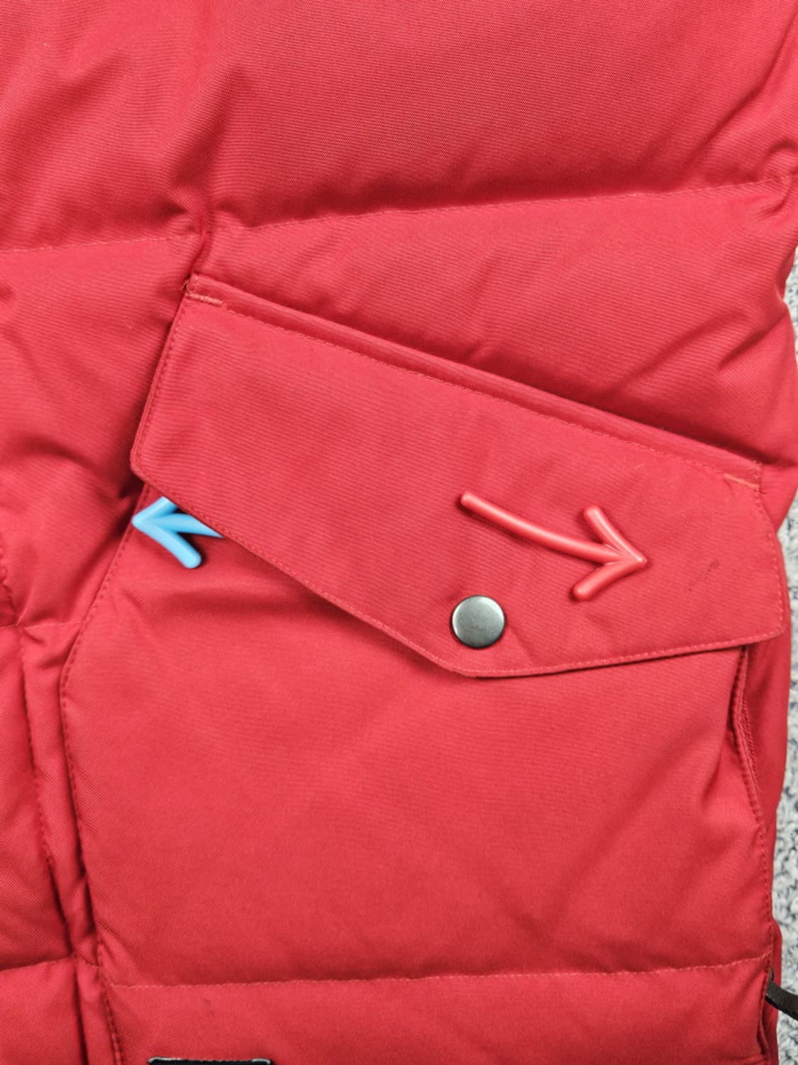 나이키 SB 550 배색 다운 푸퍼 패딩 베스트 ( M ) / 10198 상품이미지7