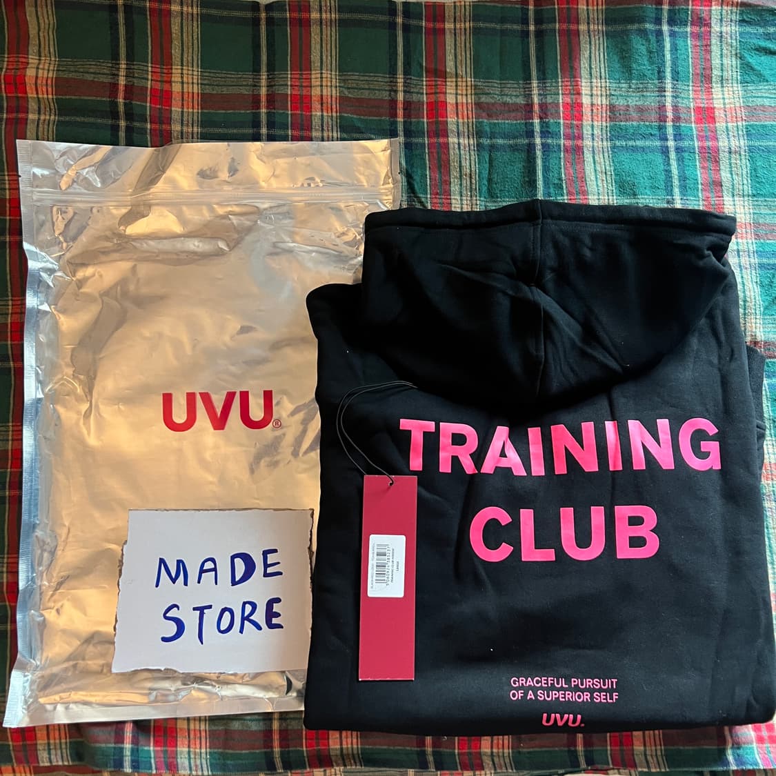 UVU 트레이닝클럽 후드 팬츠 상품이미지3