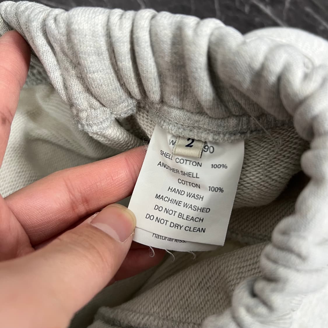 더 뤡코즈 칼리지 스웻 팬츠 그레이 상품이미지7