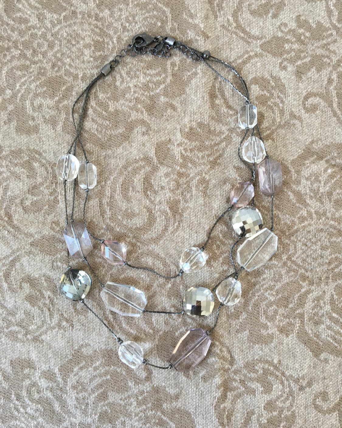 beads layered necklace 상품이미지1