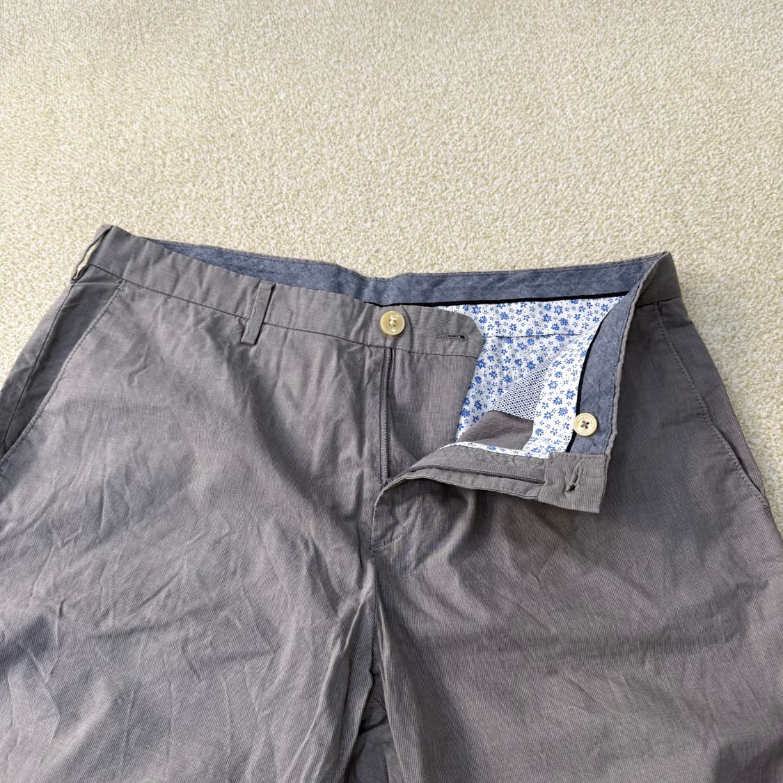 90 헨리코튼 슬림핏 코튼팬츠 0204T2 상품이미지3