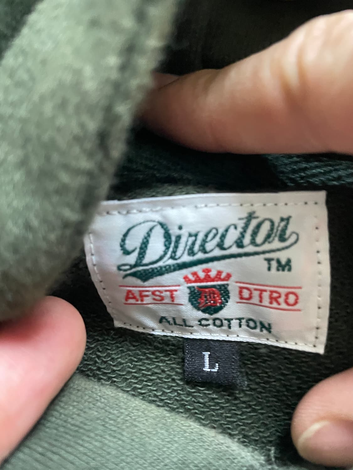 [L] 듀테로 디렉터 후드티 상품이미지3