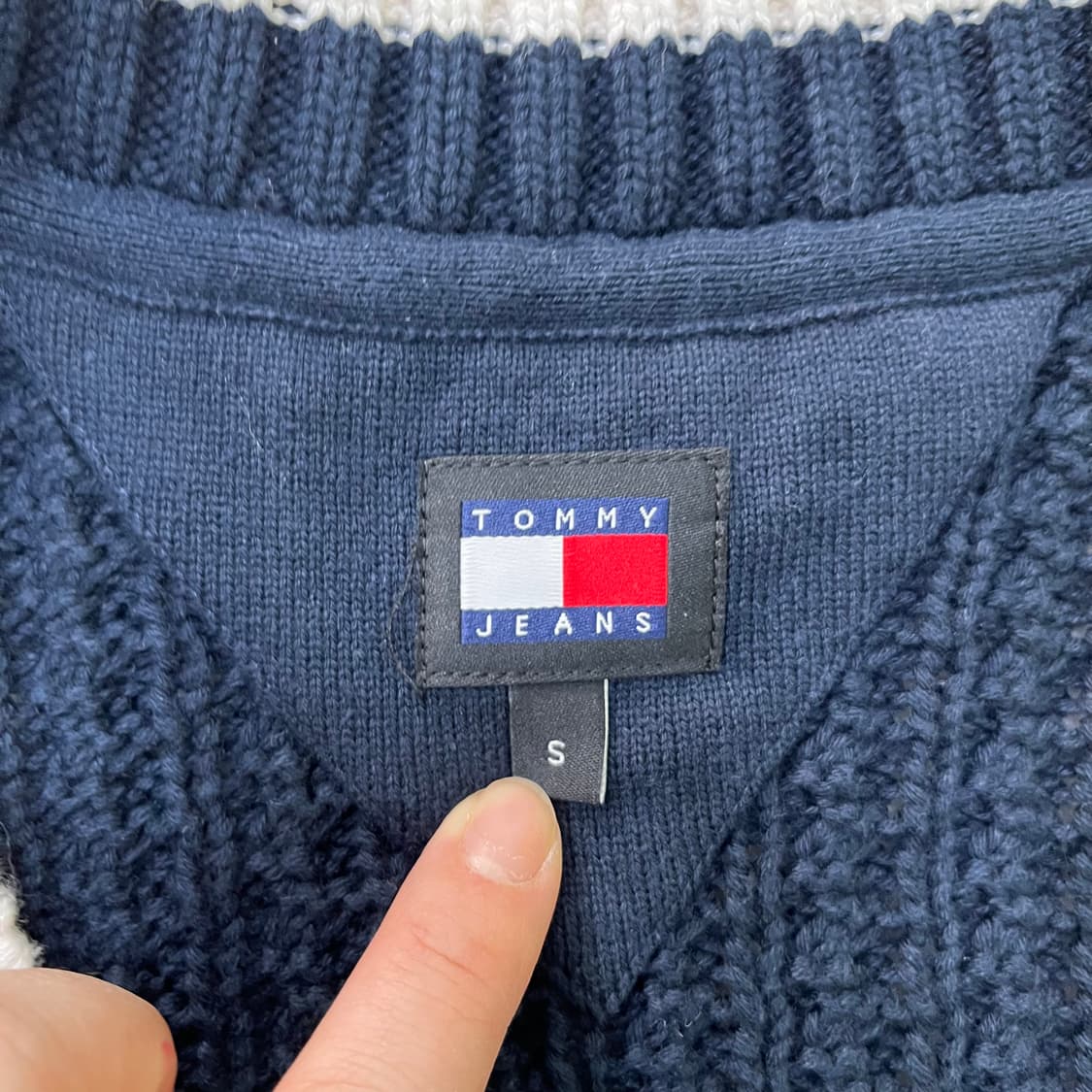 S 타미진스 여성 케이블 니트 가디건 0319M 상품이미지2