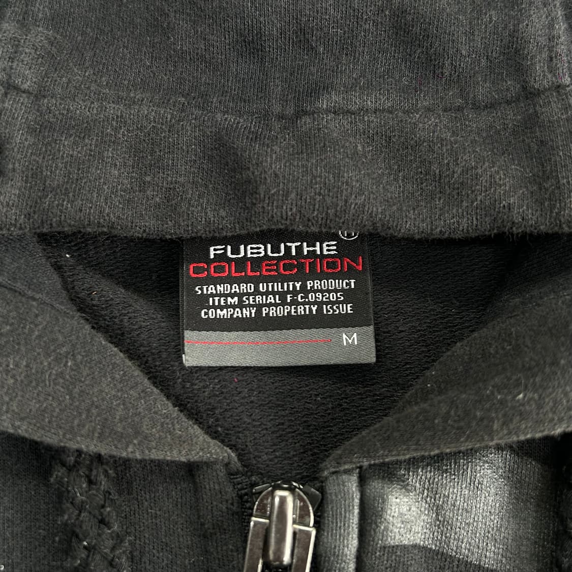 Fubu 후부 그레이 그래픽 블랙 후드집업 상품이미지5