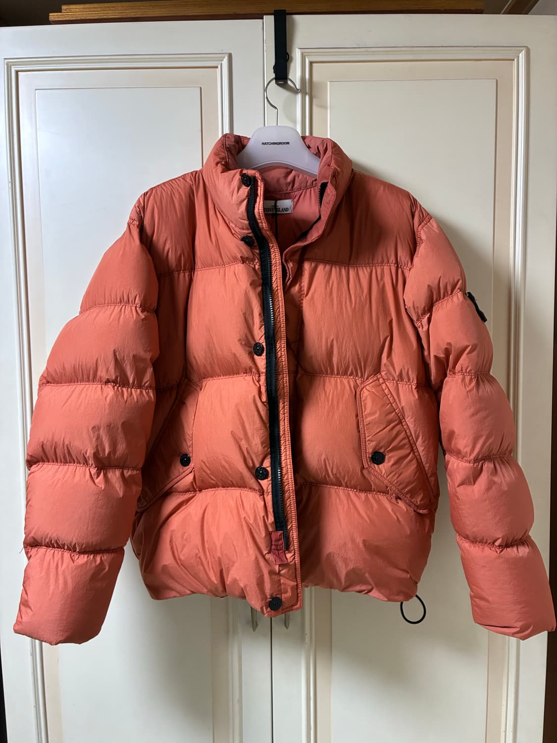 스톤아일랜드 클링클랩스  패딩 오렌지 상품이미지2