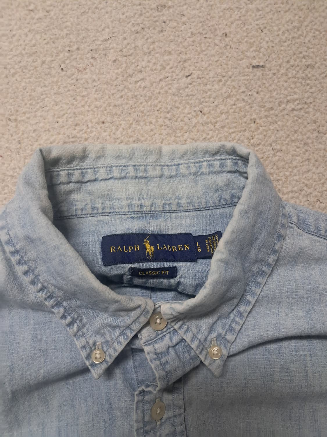 폴로랄프로렌 데님셔츠 상품이미지3