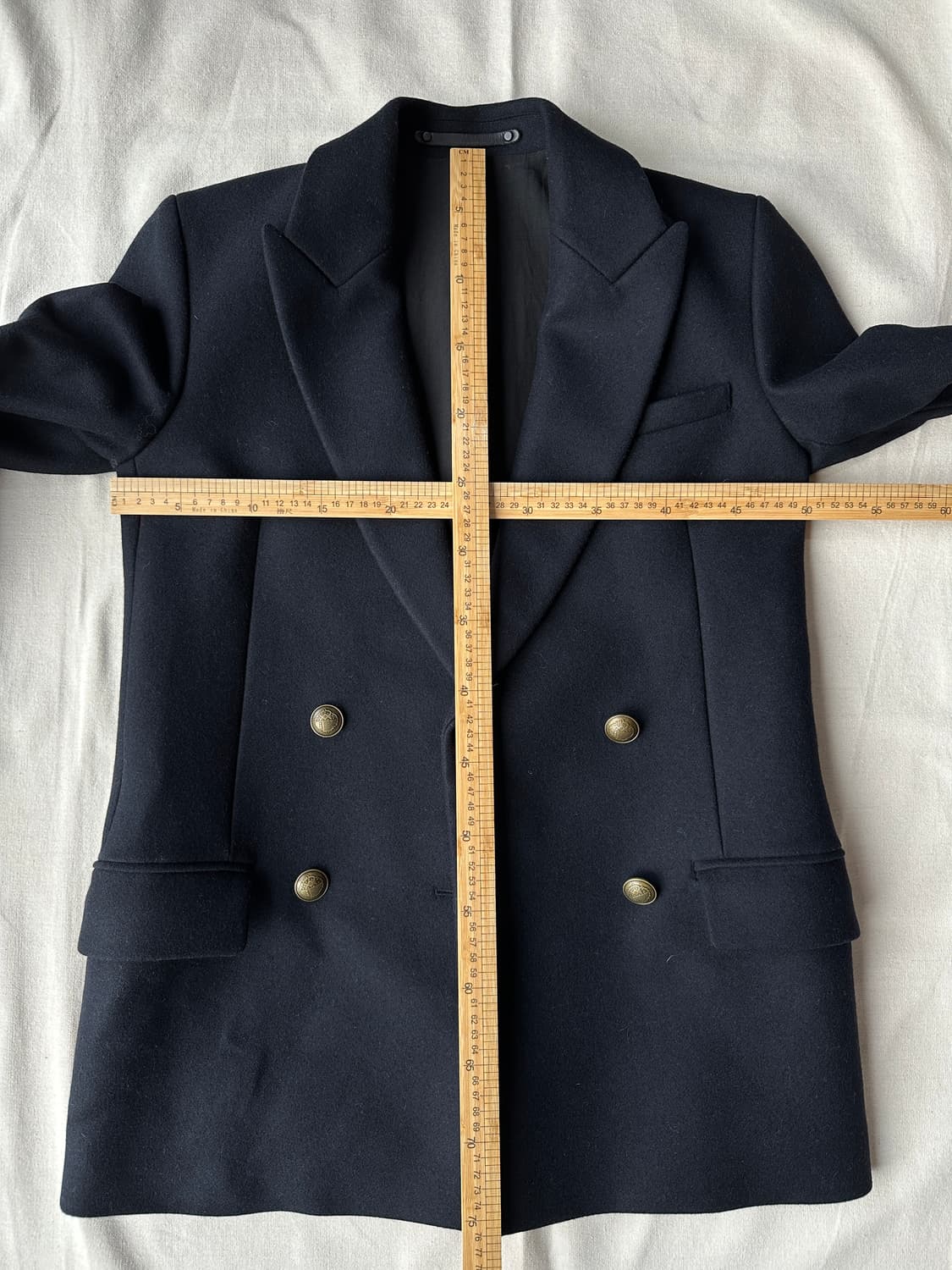 올세인츠 금장 더블 코트 36 상품이미지10