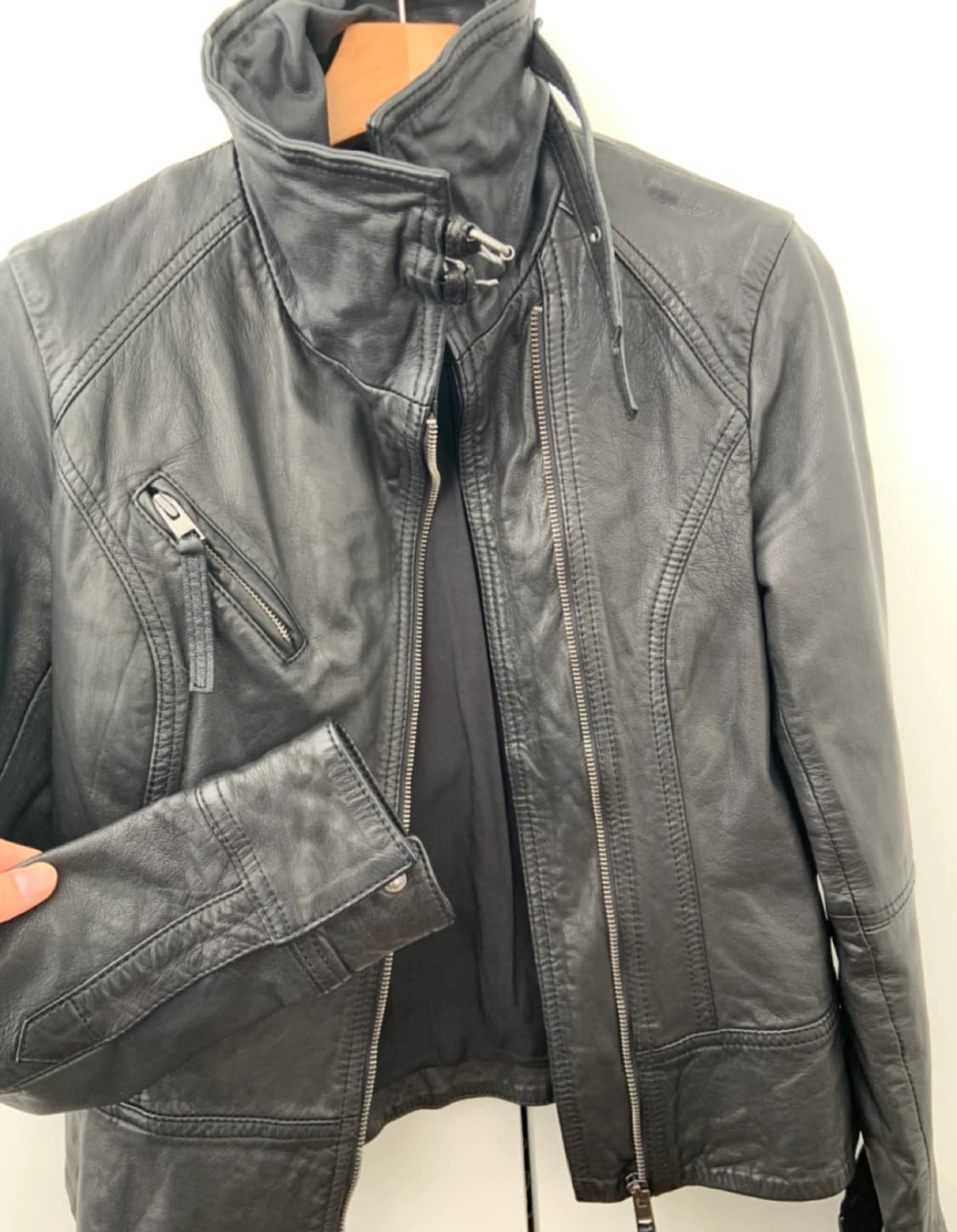 All saints leather jacket 44 상품이미지3