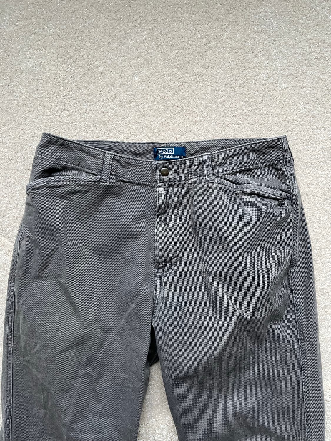 폴로 랄프로렌 워시드 블랙 팬츠 (31-32) 상품이미지3