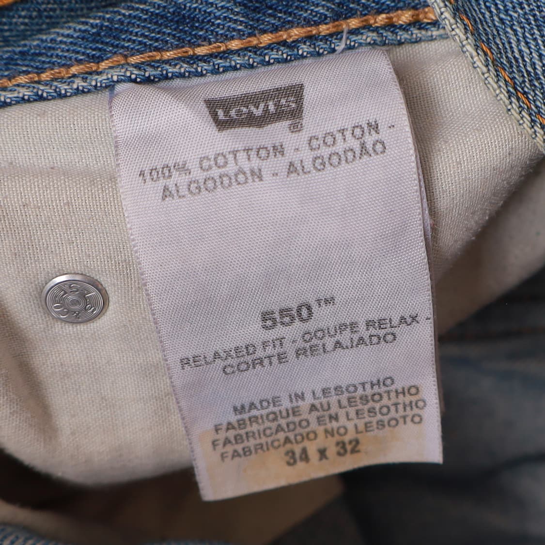 Levis 리바이스 550 릴렉스핏 34 x 32 상품이미지5