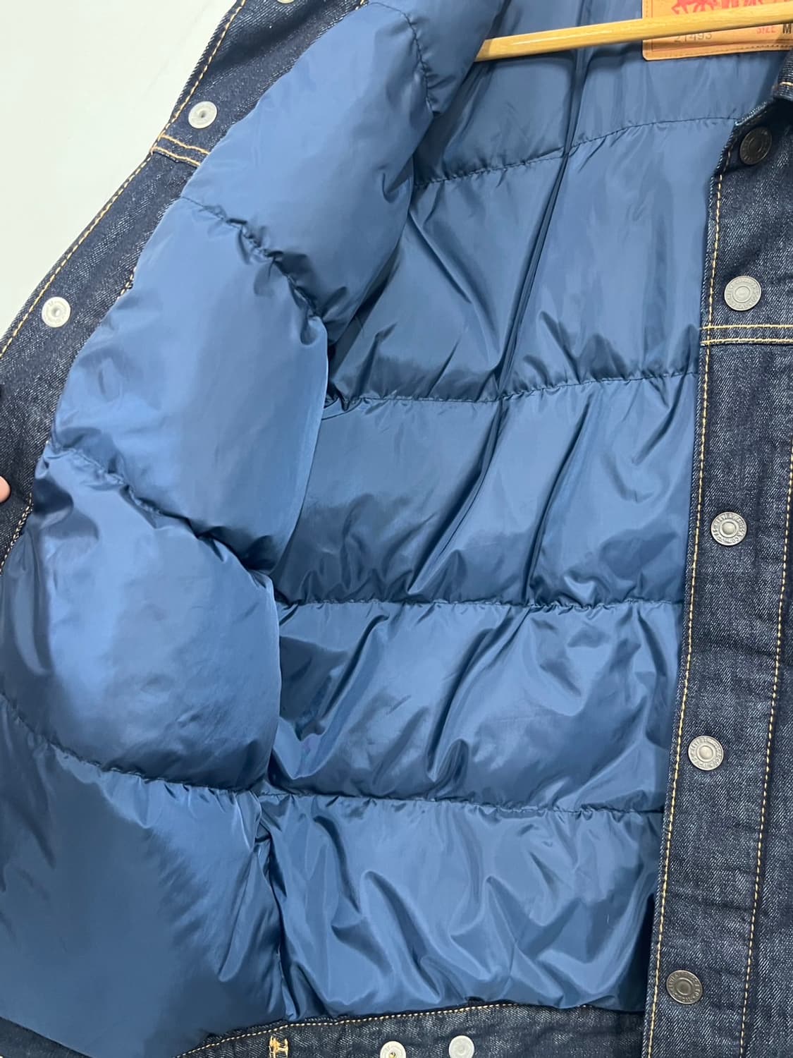 리바이스 다운 진청 데님 트러커 청자켓 상품이미지4