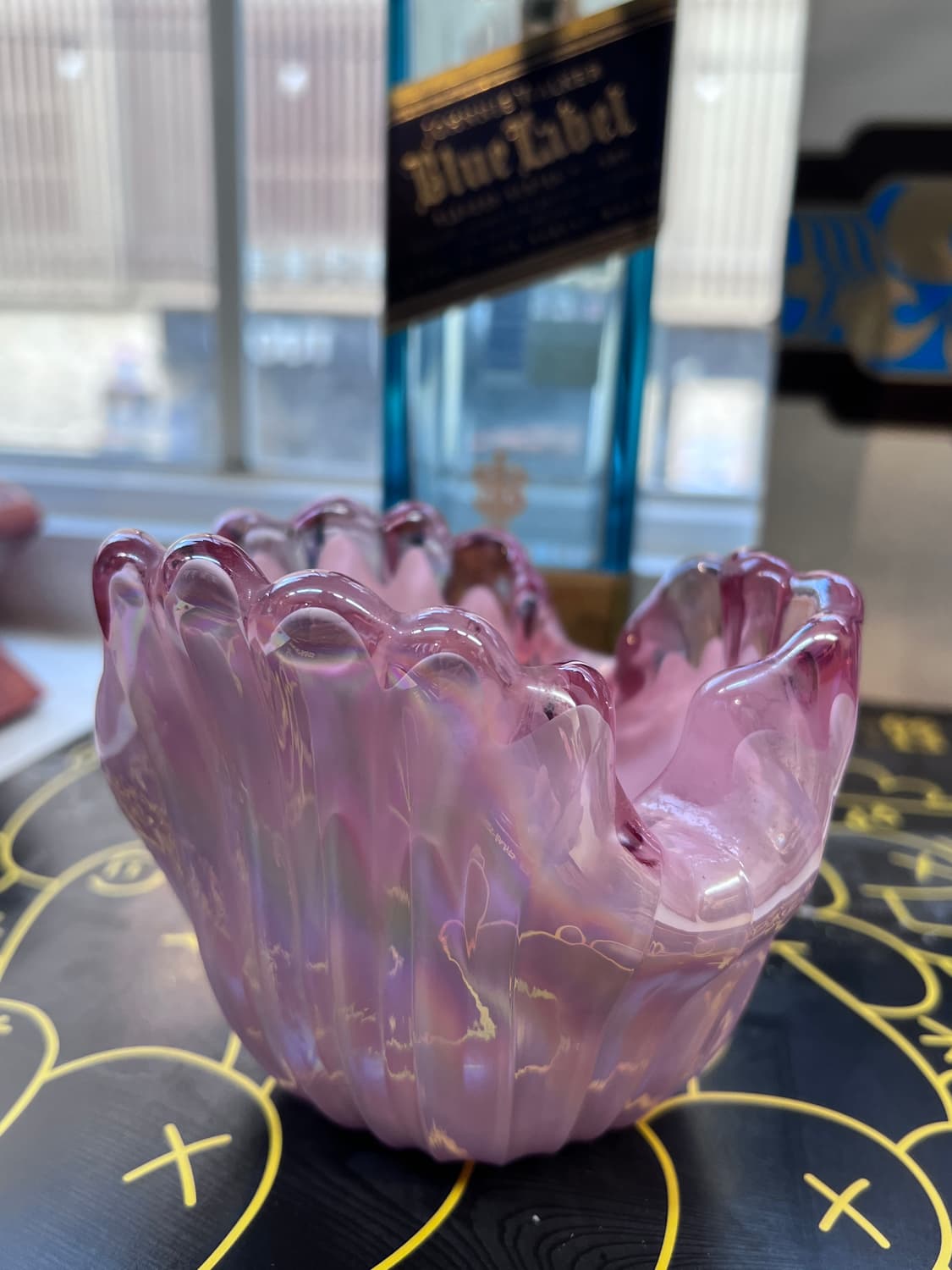 50s Murano Ruffled pink Opaline ArtGlass 상품이미지2