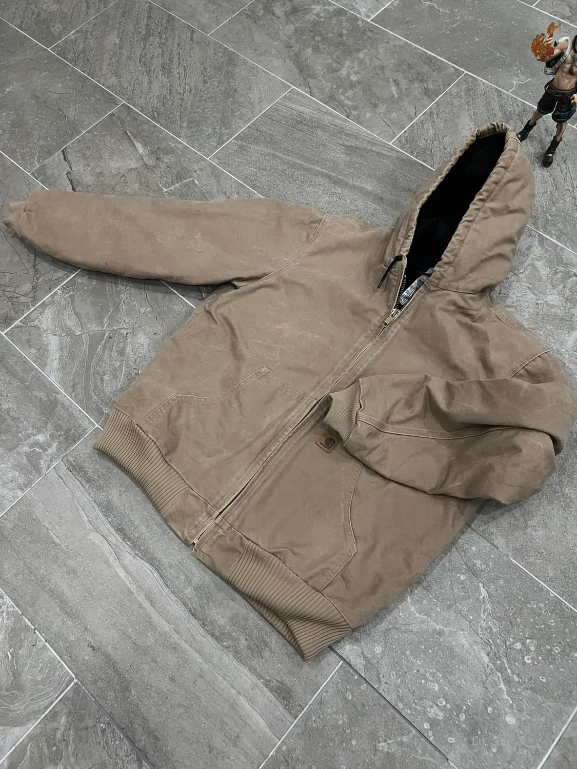 (XL) 칼하트 덕 액티브 후드자켓 J130 DKB 다크브라운 상품이미지8