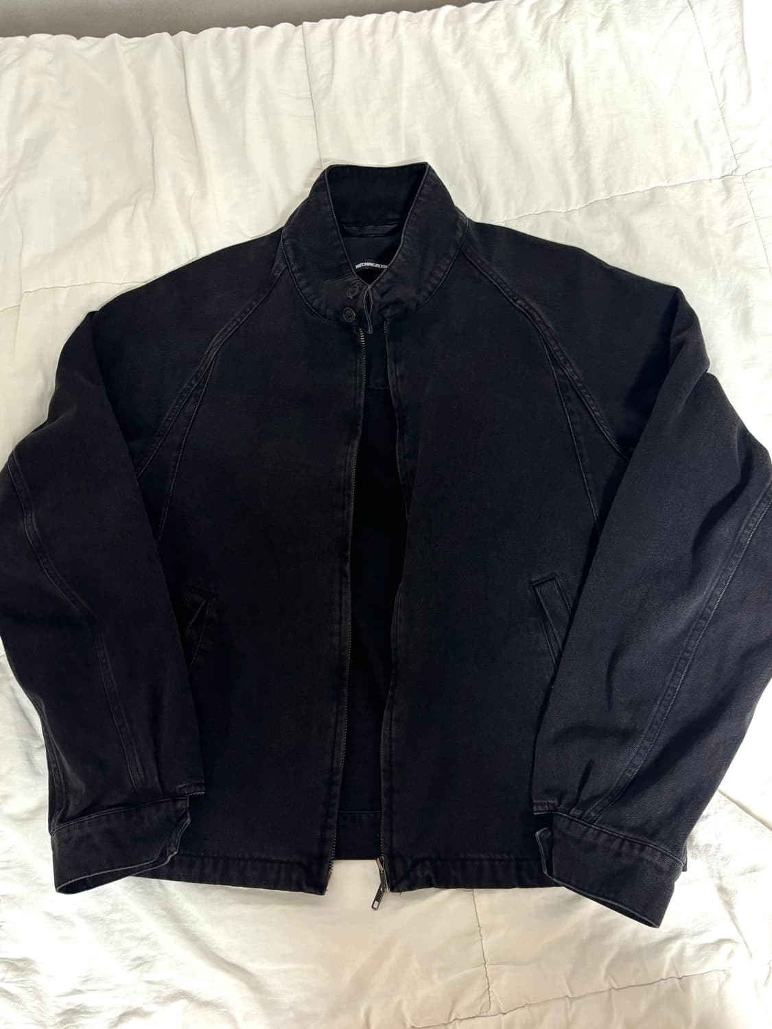 해칭룸 데님 해링턴 자켓 상품이미지2