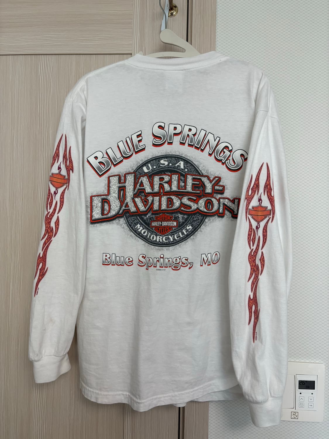 할리 데이비슨 빈티지 롱슬리브 상품이미지2