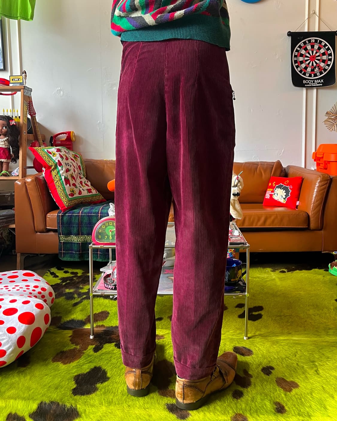 1980-90s Krizia Italy Old Corduroy Pants 상품이미지2