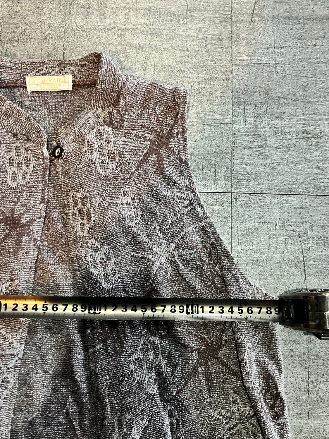 일본빈티지 Admirable 올드스쿨아메카지 레이어드베스트조끼 상품이미지2