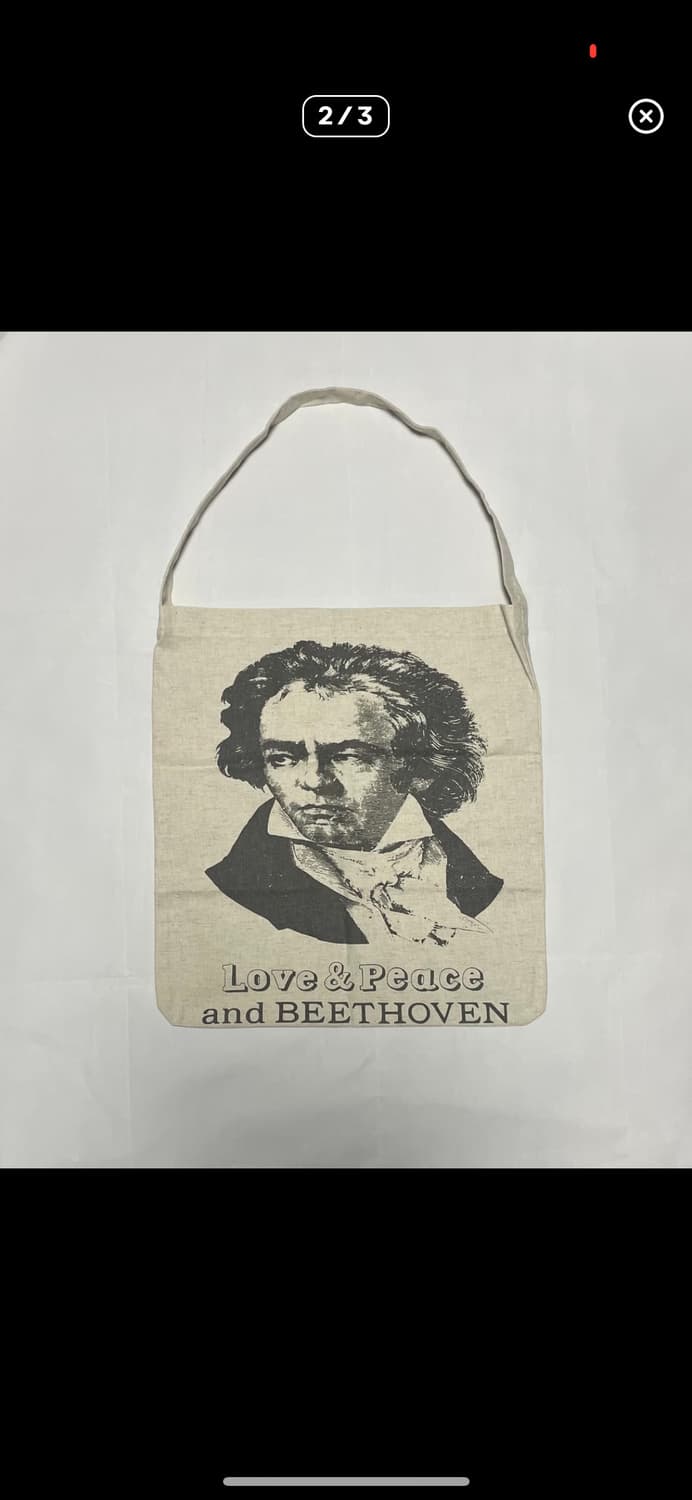 캐피탈 러브앤피스 베토벤 에코백 상품이미지1
