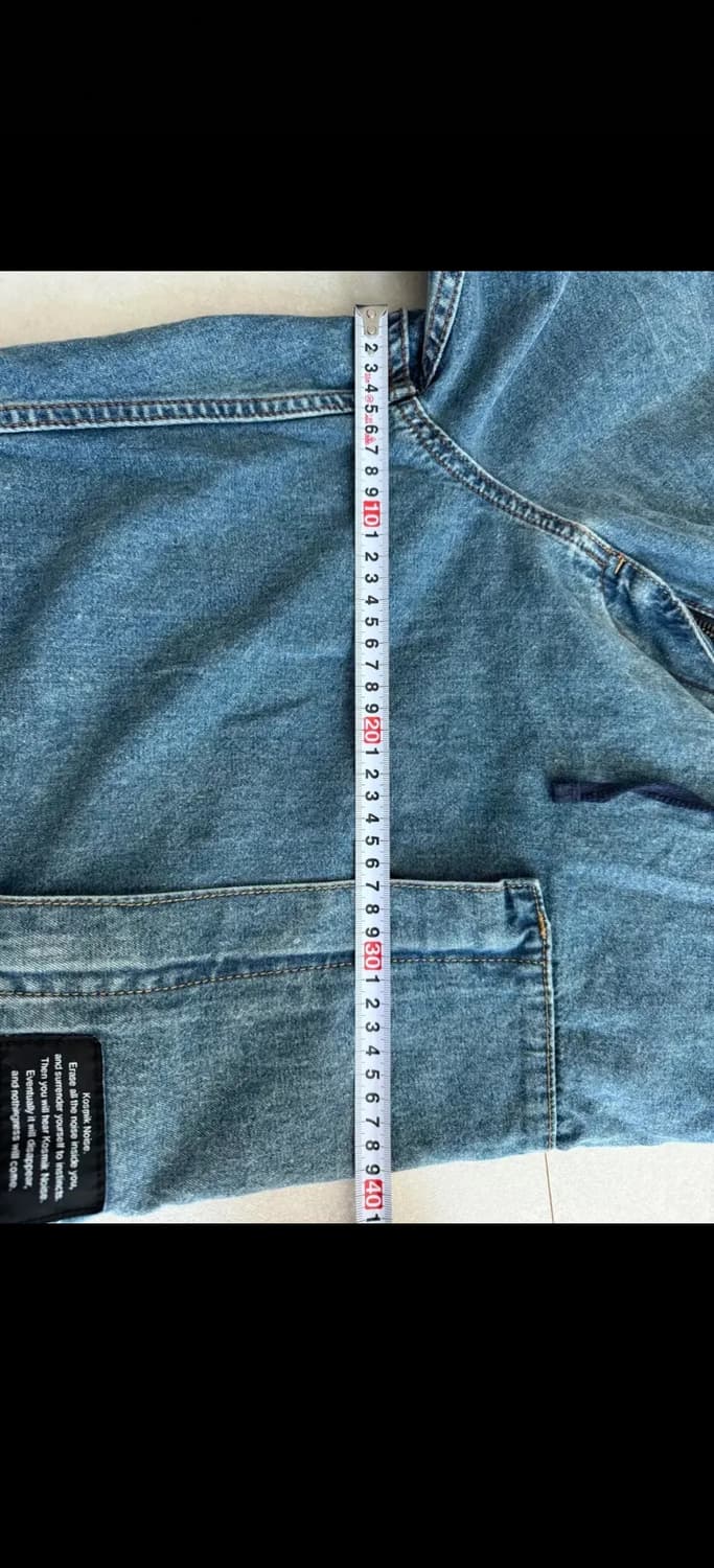 GU X 언더커버 데님 카고 팬츠(XL)  상품이미지7