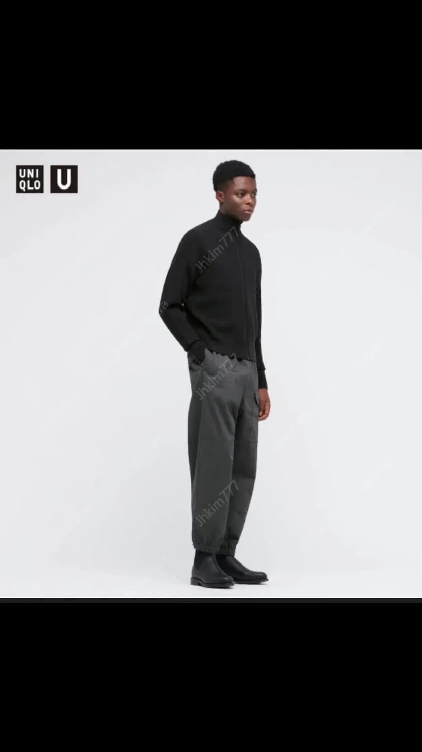 유니클로 u 메리노울 니트 집업 L 상품이미지1