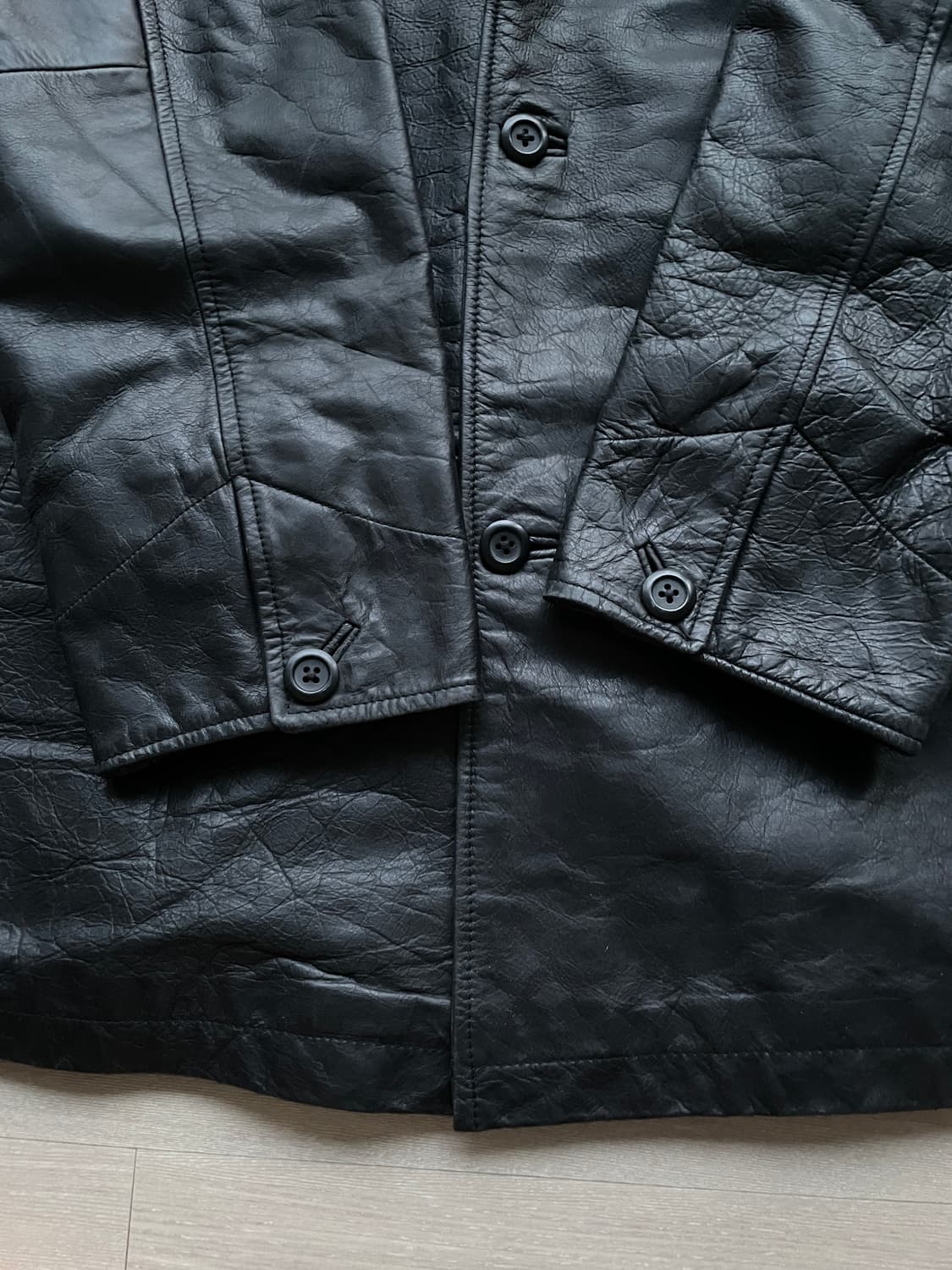 90s 올드갭 레더 카코트 gap carcoat 상품이미지6