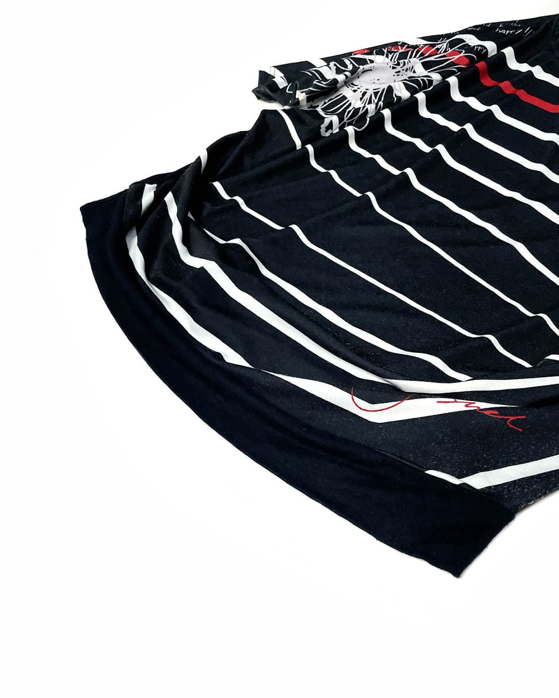 Desigual 스트라이프 드레이프 티셔츠 상품이미지6