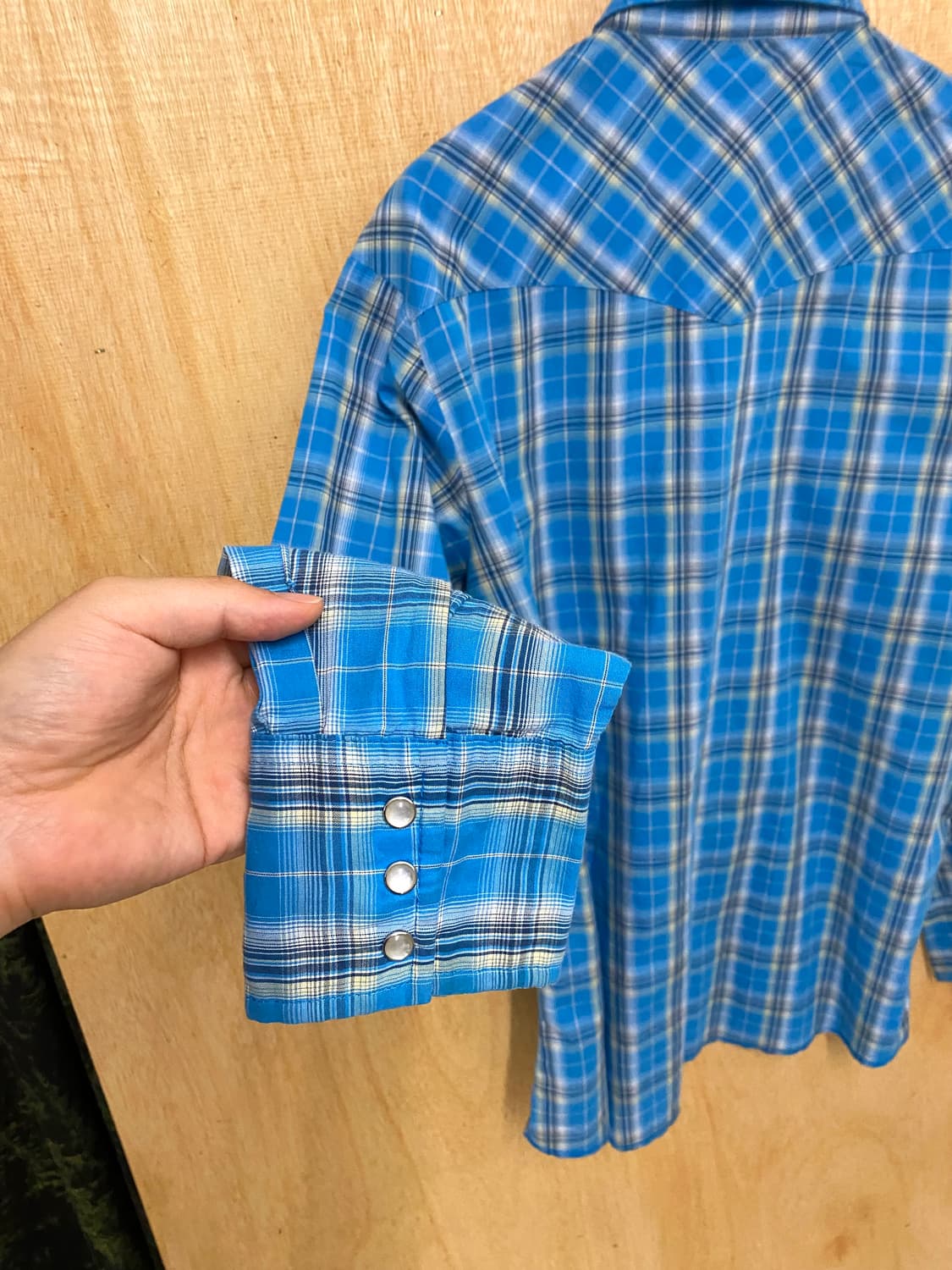 WRANGLER ombre western shirts 랭글러 옴브레 셔츠 상품이미지6