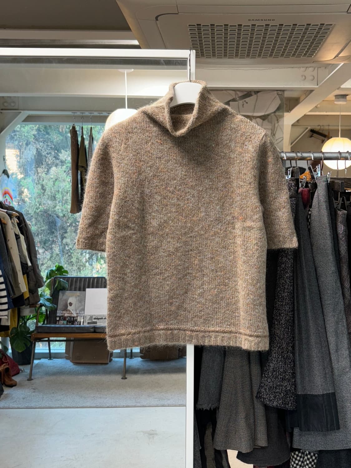 Gabardine kt 모헤어 하이넥 니트 상품이미지1