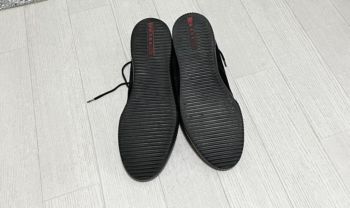 프라다 스포츠의 스웨이드 부츠 스니커즈 상품이미지3