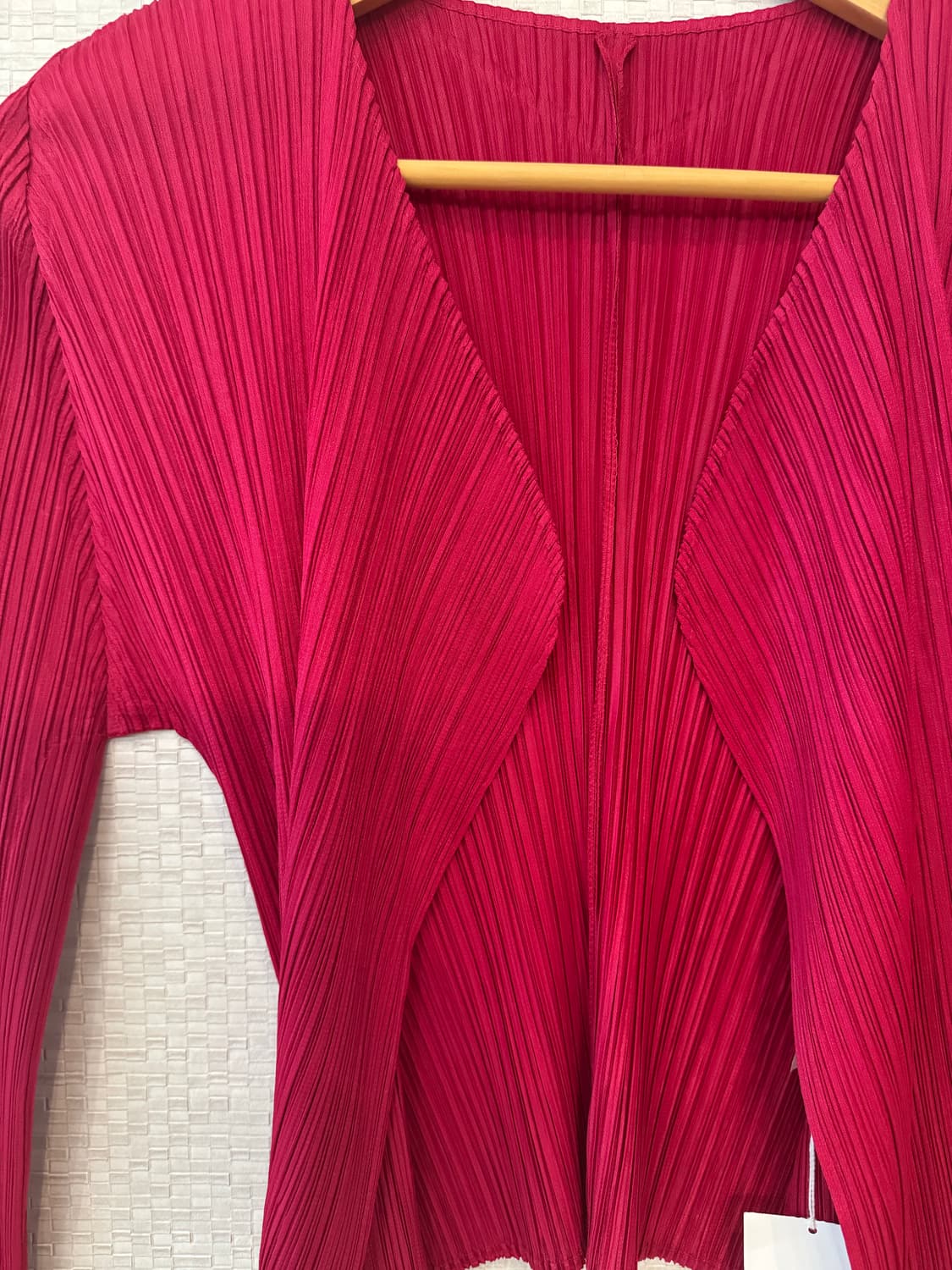 플리츠플리즈 뉴컬러플 베이직 4 숏 가디건 상품이미지4