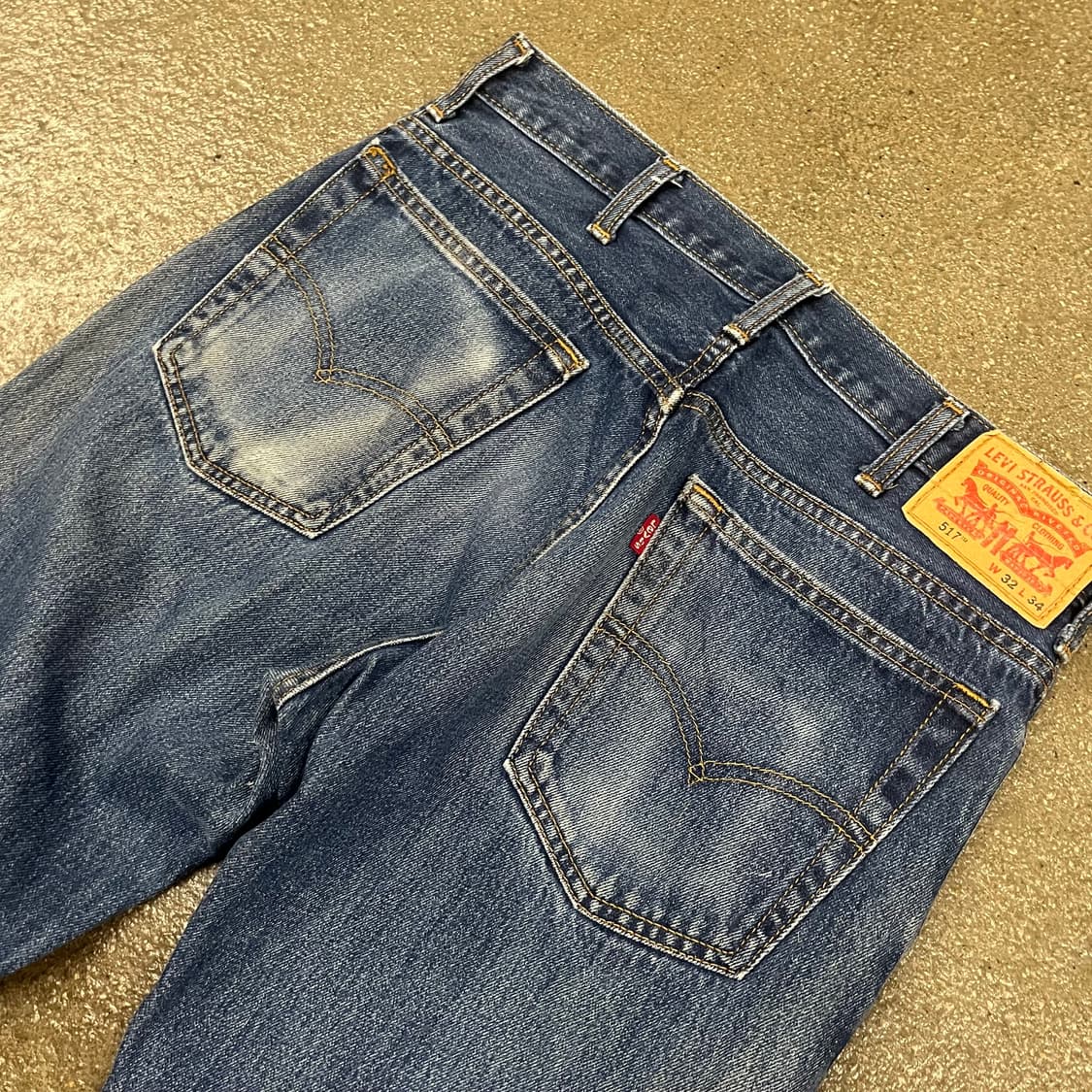 리바이스517 데미지 데님 부츠컷 (32“) 상품이미지5