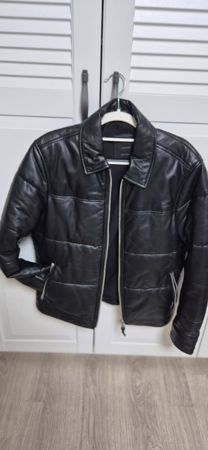 All saints cobb leather puffer 점퍼 상품이미지1