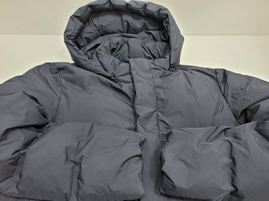 유니클로 다운 후드 파카 롱 패딩 / 남 L 네이비
 상품이미지3