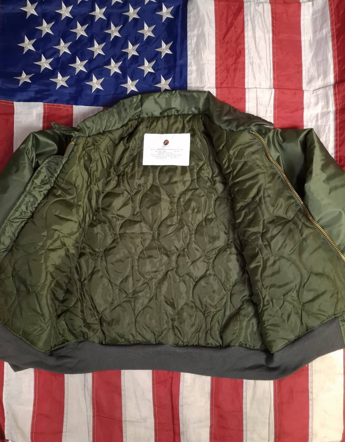 새제품 오리지날 로스코 미공군 민수용CWU-45/P 항공자켓 상품이미지7